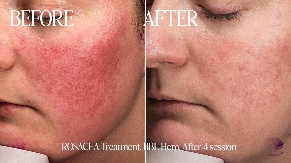 Facial redness and flushing