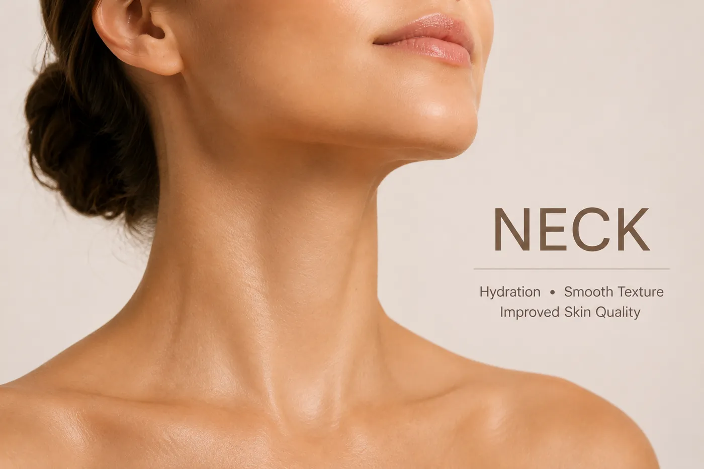 The neck treatment area
